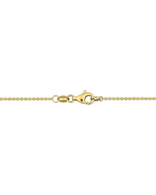 Created Forever Metallic 14K 0.60 Ct. Tw. Lab-Grown Diamond Station Necklace