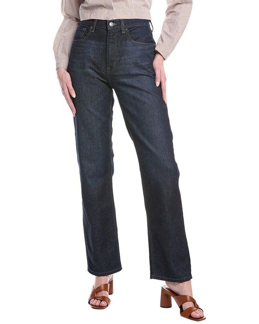 Current/Elliott Blue The Cody Straight Leg Jean