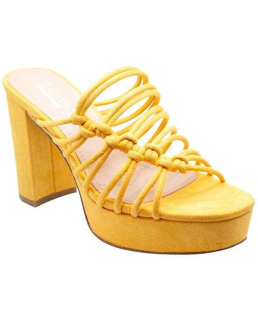 Charles David Metallic Meadow Sandal