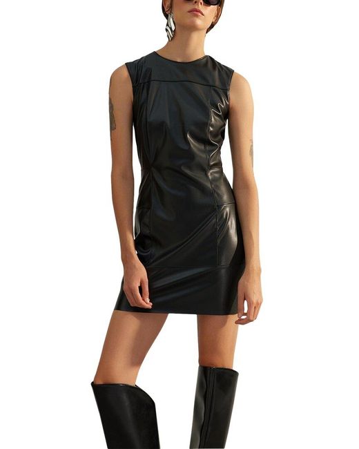 Trendyol Black Regular Fit Mini Dress