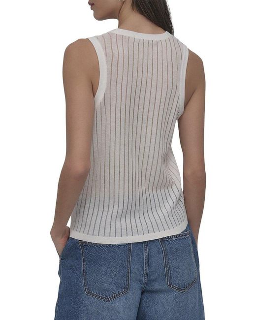 DKNY Blue Dropstitch Tank