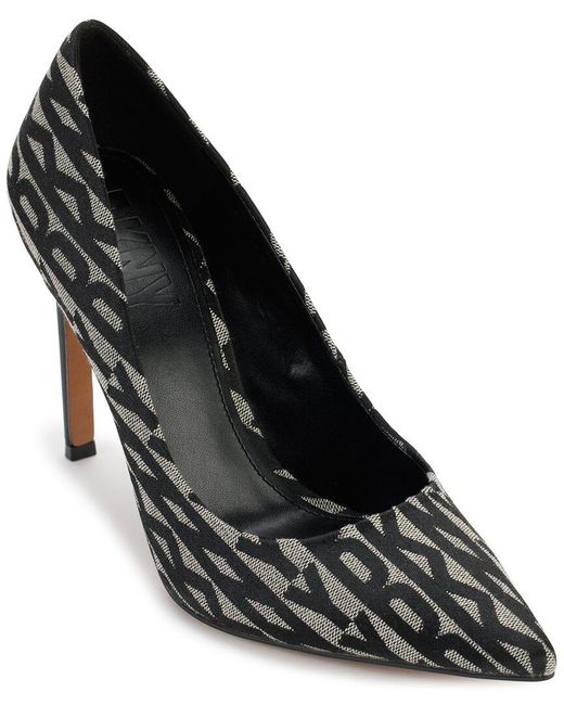 Dkny black pumps clearance