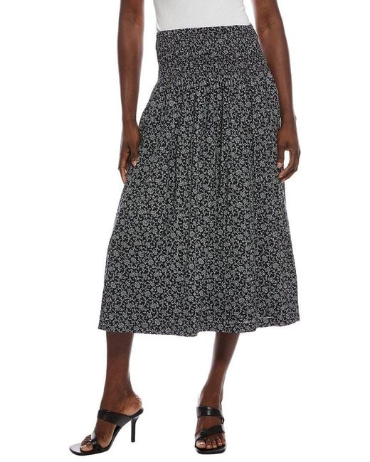 Madewell Gray Sophia Skirt