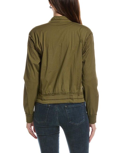 XCVI Green Ari Bomber Jacket