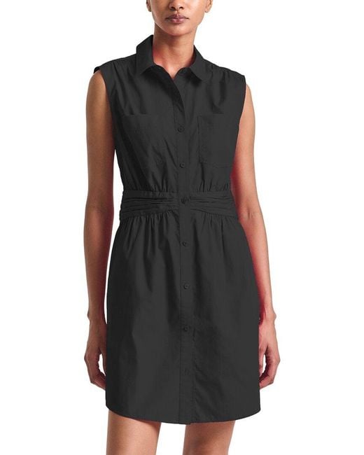 10 Crosby Derek Lam Black Cora Shirt Dress