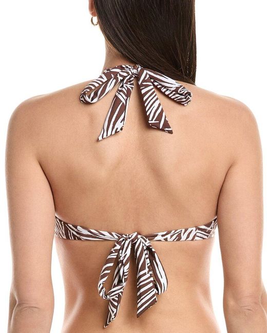 Helen Jon Black Tortoise Halter Top