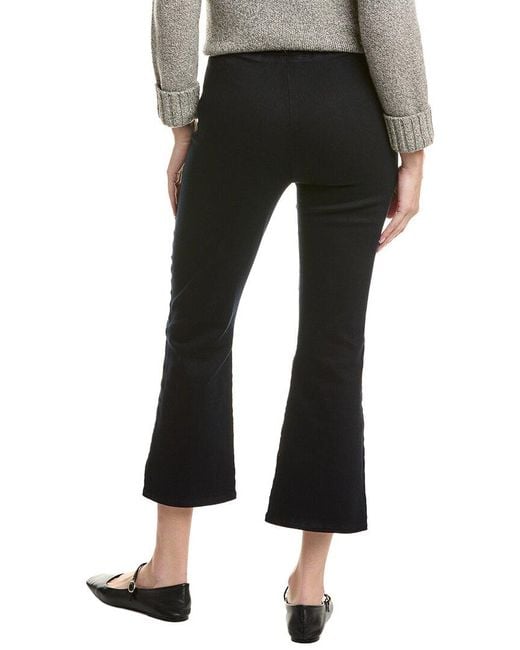 L'Agence Black Kayden Ultra High-Ris Pull-On Kick Flare Jean