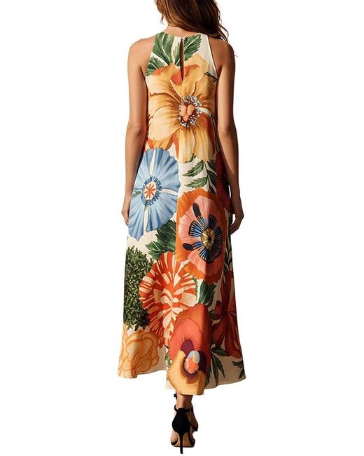 FLORIDA CLOTHING Orange Maxi Dress