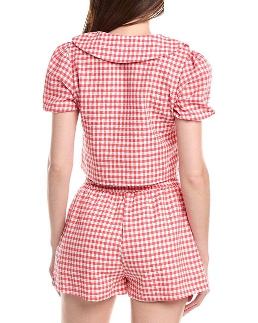 Brook + Lynn Pink Top