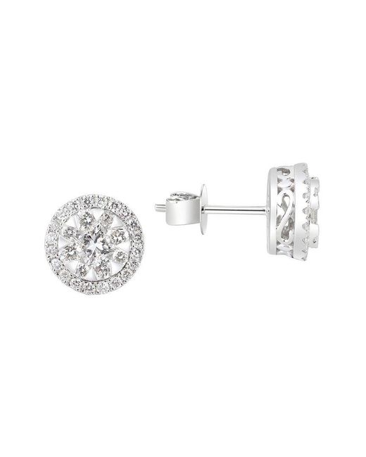Gregg Ruth Metallic 14K 0.82 Ct. Tw. Diamond Earring