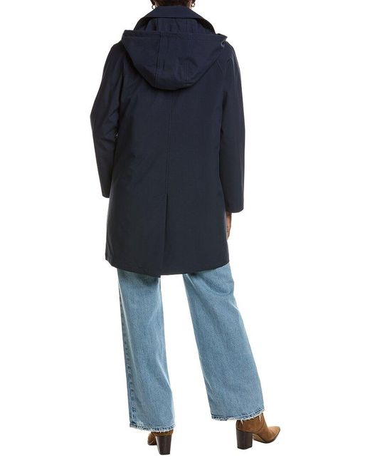 London Fog Blue Medium Coat