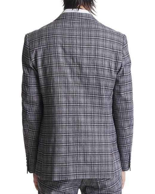 Paisley & Gray Gray Dover Notch Slim Fit Jacket for men