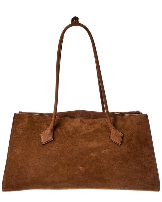 Alaïa Brown Alaïa Le Teckel Leather Tote