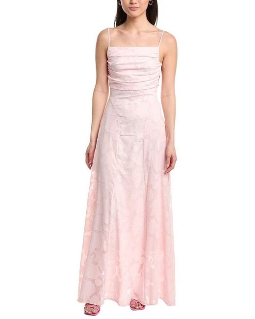 IPPONELLI Pink Sleeveless Maxi Dress