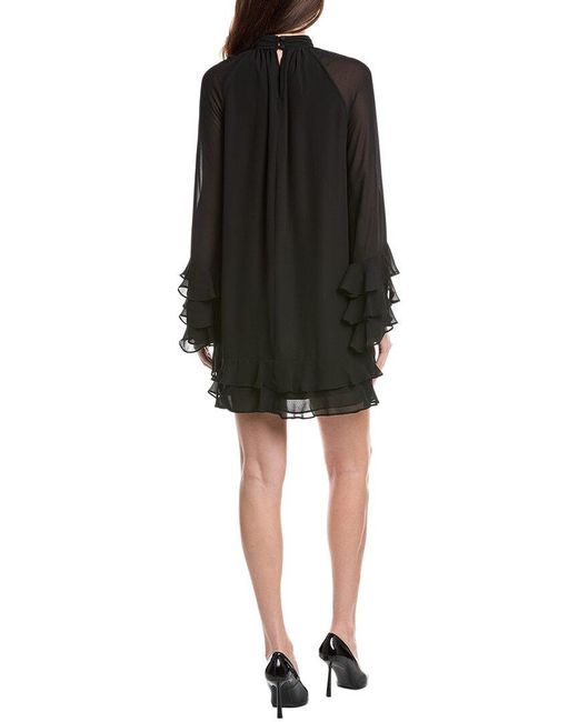 FLORA BEA NYC Black Ledger Mini Dress