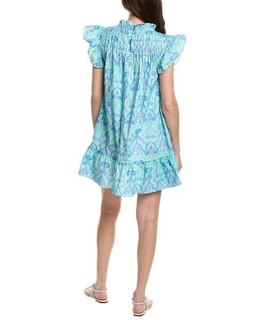 Sail To Sable Blue Mini Dress