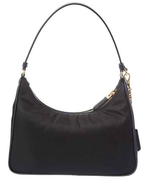 Prada Black Logo Shoulder Bag