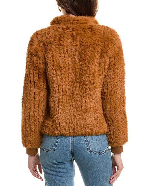 Heartloom Brown Cary Wool-Blend Jacket