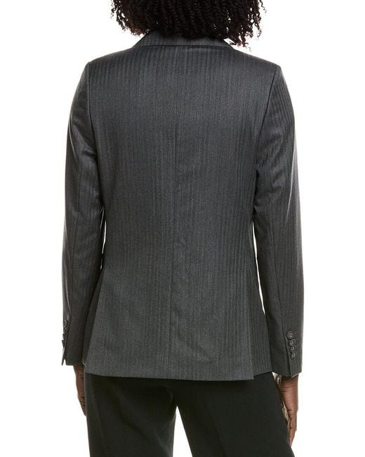 Officine Generale Black Melania Wool Jacket