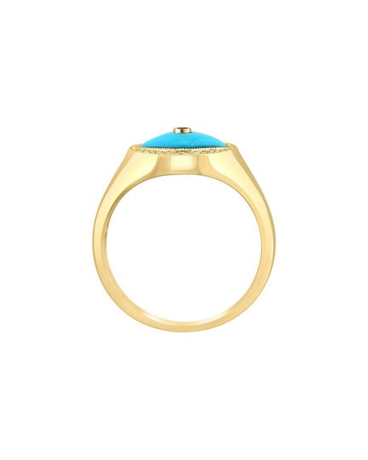 Effy Fine Jewelry Metallic 14K 0.77 Ct. Tw. Diamond & Ring