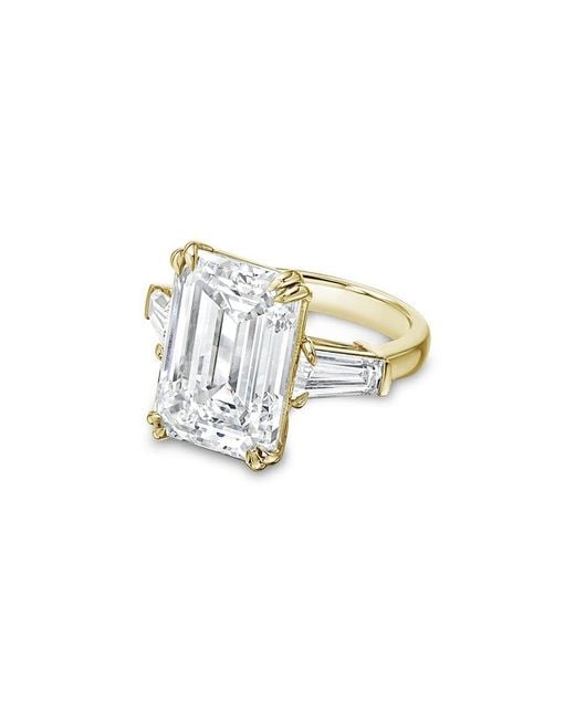 Diana M White Diana M. 18K 4.50 Ct. Tw. Lab-Grown Diamond Ring