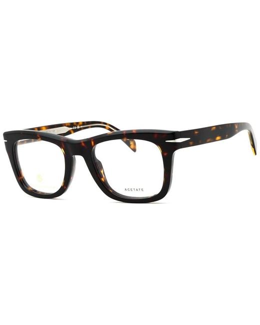 David Beckham Black Db 7105 51Mm Optical Frames for men