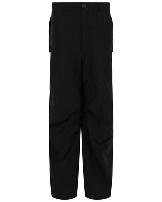 Ferragamo Black Straight Leg Pant for men