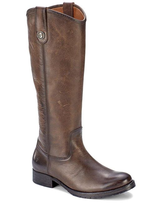 Frye Brown Melissa Leather Boot