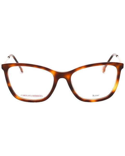 Carolina Herrera Brown Ch0071 54Mm Optical Frames