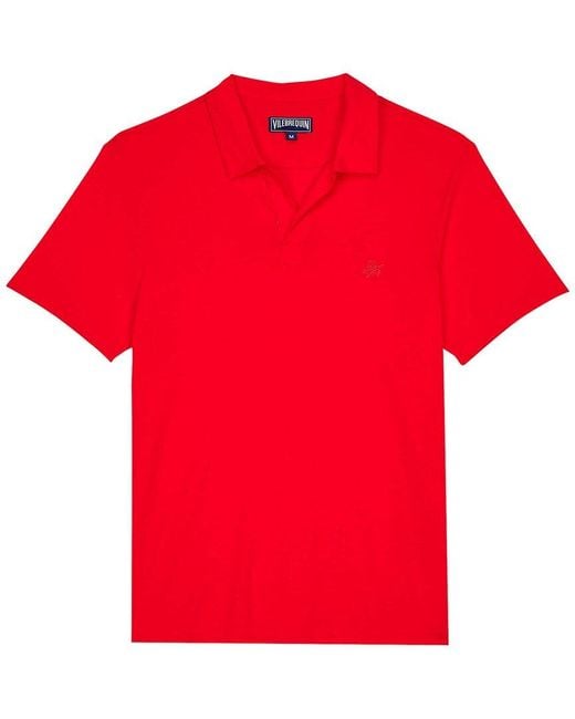 Vilebrequin Red Pret A Porter Homme Polo Shirt for men