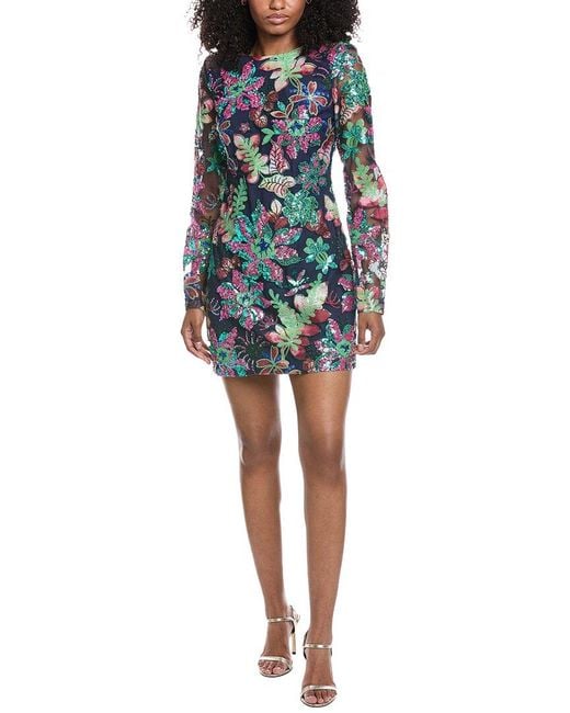 Ramy Brook Blue Cassidy Mini Dress
