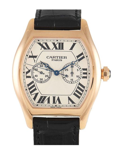 Cartier Black Watch (Authentic Pre-Owned) for men