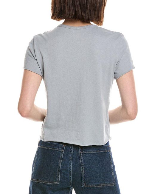 James Perse Blue Crewneck T-Shirt