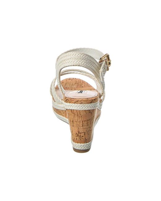 Dune Metallic Kelisa Wedge Sandal