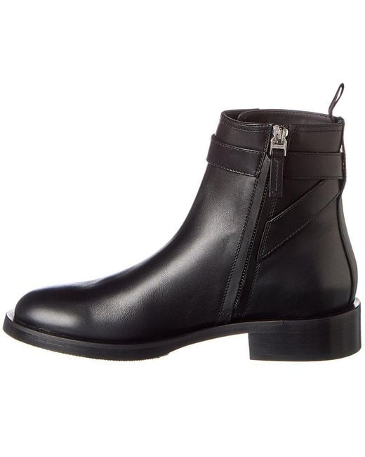Givenchy Black Lock Leather Bootie