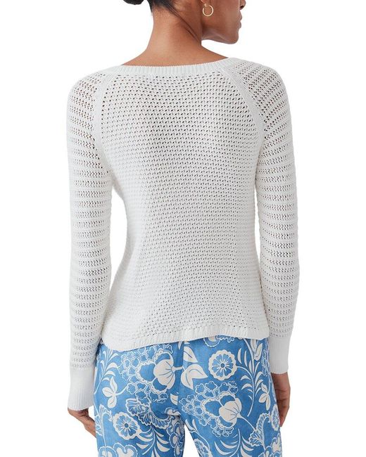 J.McLaughlin Blue Guinevere Sweater