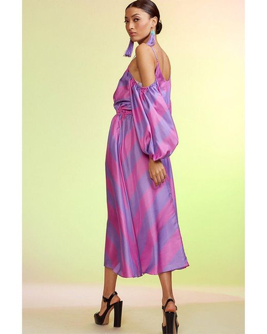 Cynthia Rowley Pink Tate Silk Dress