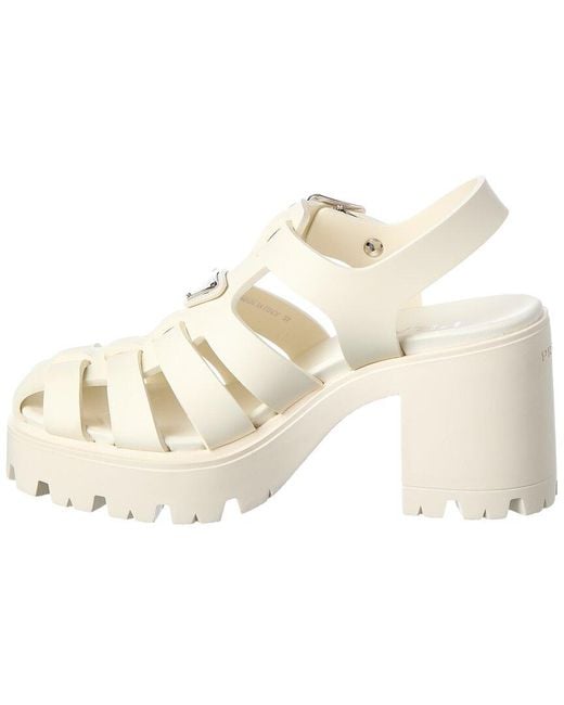 Prada Natural Rubber Sandal