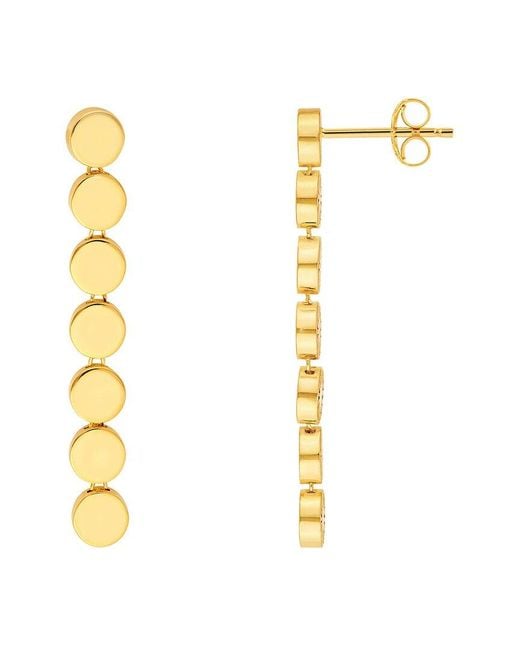 HAWLEY ST Metallic 14K Dangle Earrings