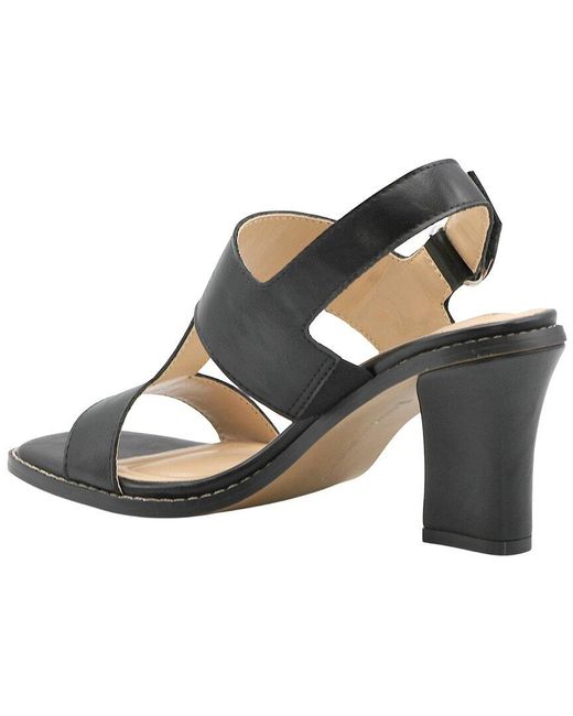 Adrienne Vittadini Black Akoni Sandal