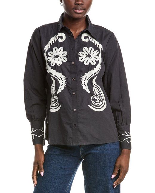 ANNA KAY Black Sirine Blouse