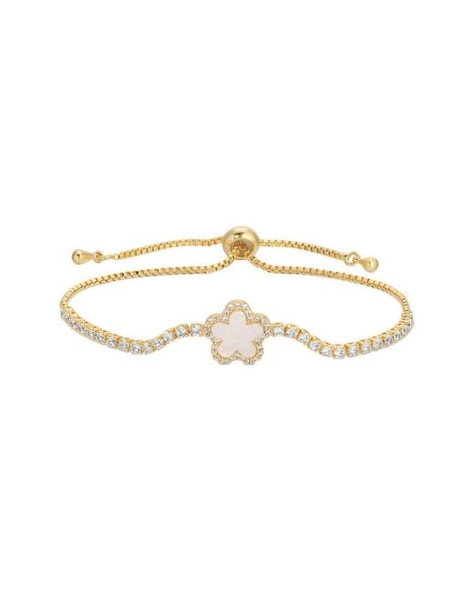 Eye Candy LA Metallic Cz Stack Bracelet