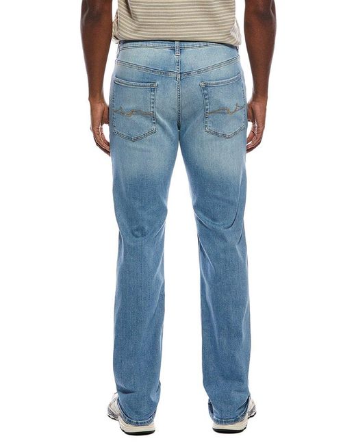 7 For All Mankind Blue The Straight Toledo Jean for men