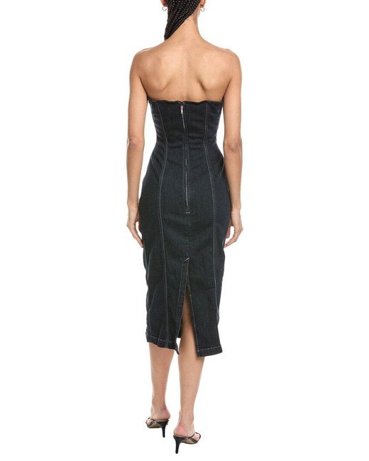 DL1961 Black Esme Midi Dress