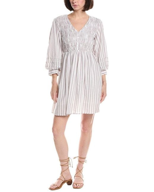 Michael Stars Gray Zuri Mini Dress