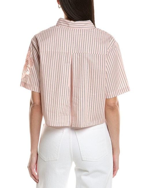 NVLT Red Poplin Shirt