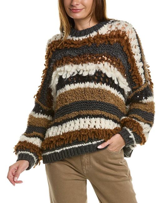 Brunello Cucinelli Multicolor Sweater
