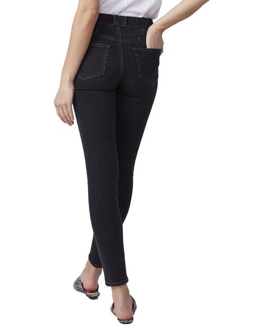PAIGE Black Hoxton High Rise Ultra Skinny Ankle Jean