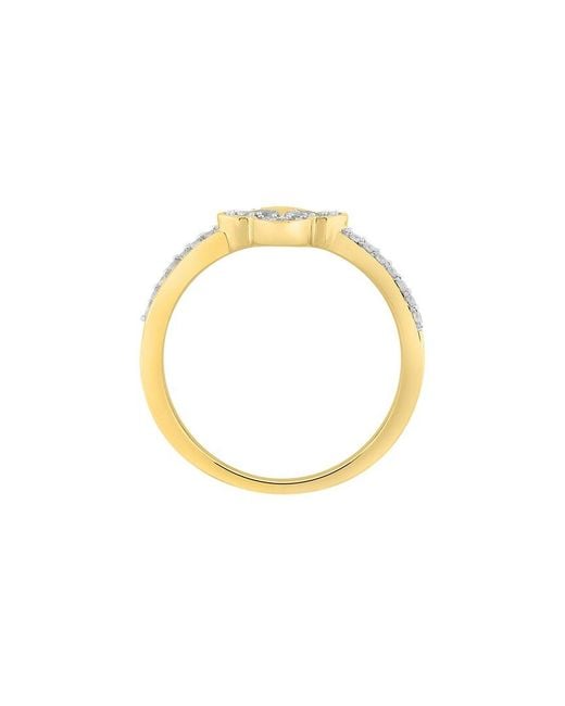 Ethos Creations Metallic Brilliant Bloom 14K 0.25 Ct. Tw. Lab-Grown Diamond Ring