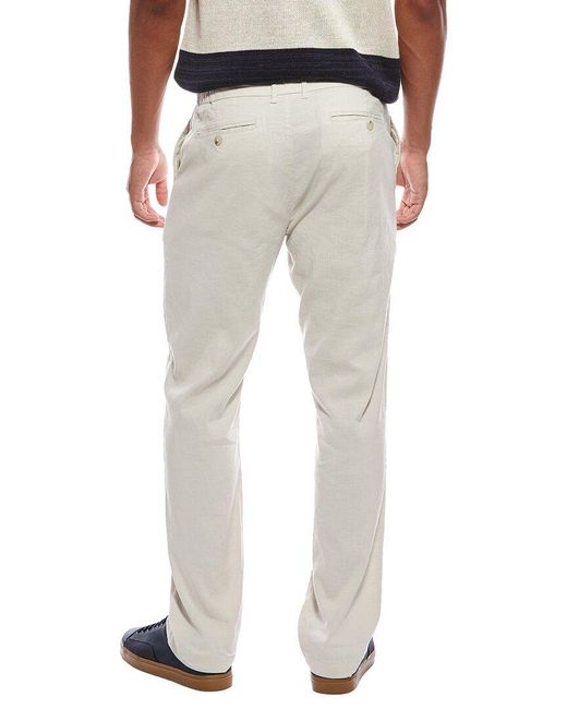 Onia Natural Stretch Linen Trouser for men